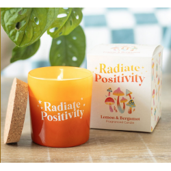 Candle jar Radiate Positivity Candle jar Radiate Positivity